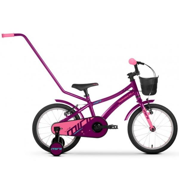 Rower dziecięcy Tabou Mini Lite fioletowo różowy