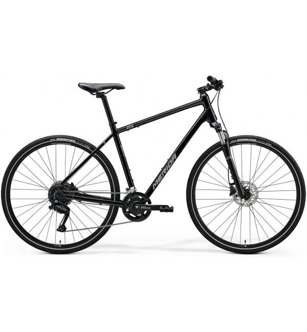 Merida Crossway 100 Glossy Black (Silver)