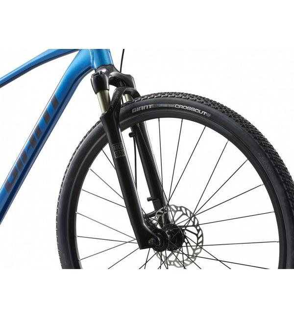 Rower Crossowy Giant Roam 1 Electron Blue amortyzator