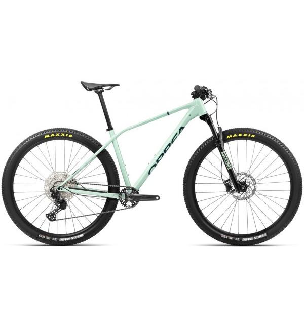 Rower Górski MTB Orbea Alma H20 w kolorze Ice Green (Ocean) profil boczny