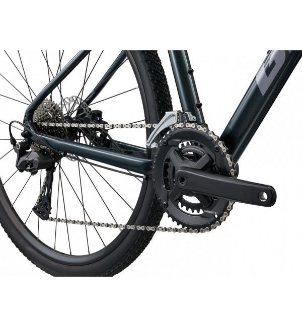 Rower Crossowy Giant Roam 2 Asphalt Green mechanizm korobwy