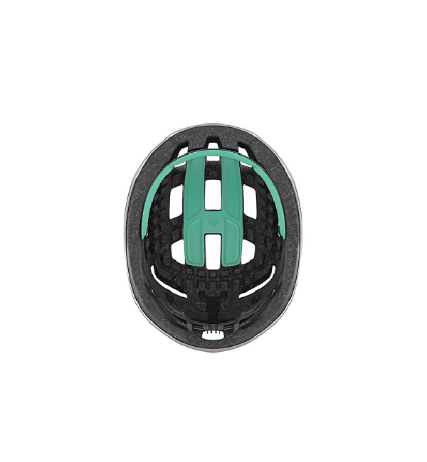 Kask rowerowy Lazer Tempo KinetiCore Mulberry środek