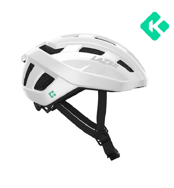 Kask rowerowy Lazer Tempo KinetiCore White (Uni)