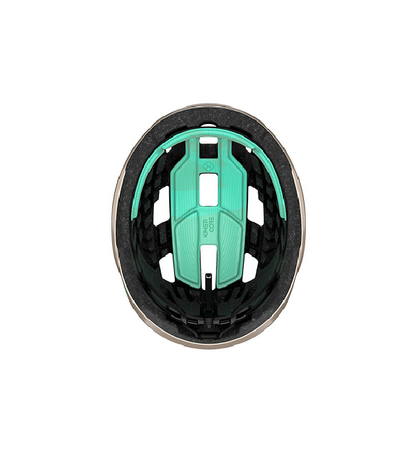 Kask rowerowy Lazer Tonic KinetiCore Latte (Rozmiar M) środek