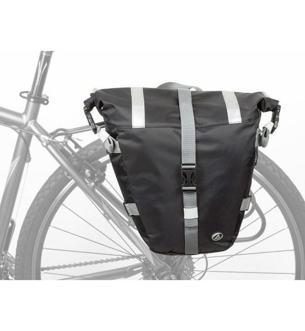 Sakwa rowerowa na bagażnik Author A-N495 Boczna