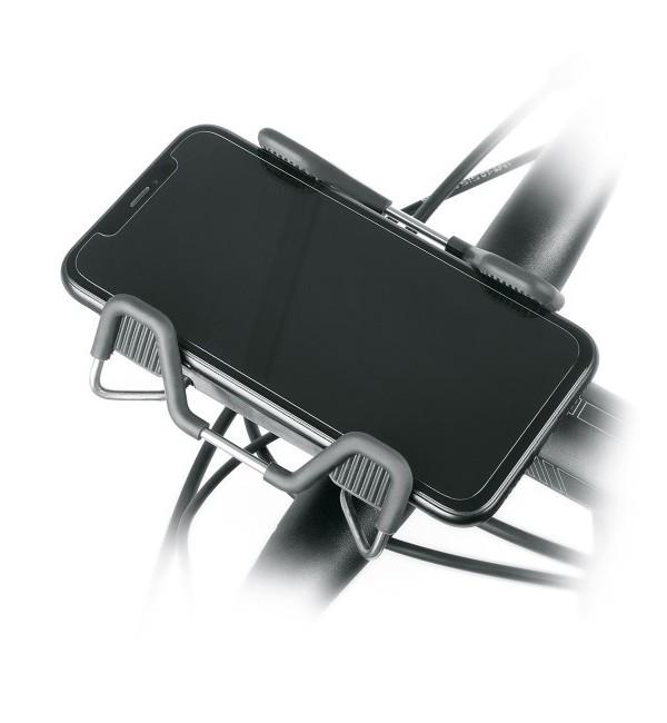 Uchwyt na telefon na kierownicę SKS Smartgrab 360 z telefonem