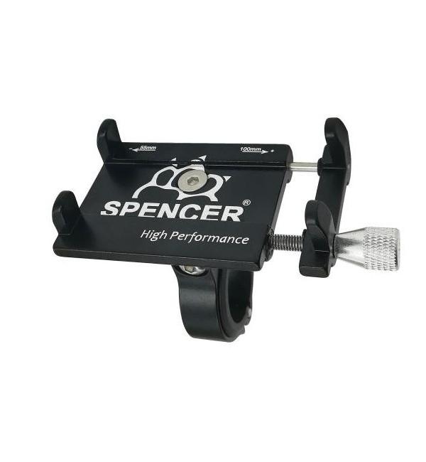 Aluminiowy uchwyt na telefon na kierownicę Spencer