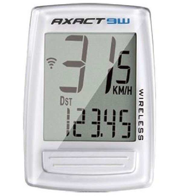 Licznik rowerowy GIANT Axact 9W - bezprzewodowy, biały