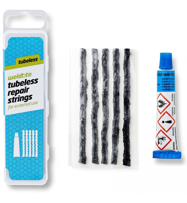 Zestaw naprawczy do opon bezdętkowych Weldtite Tubeless Repair Kit
