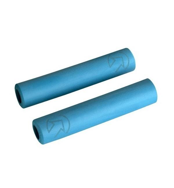 Chwyty PRO Silicone XC Niebieskie 32x130 mm