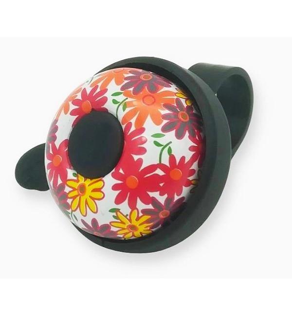 Dzwonek rowerowy Kwiatki 40 mm