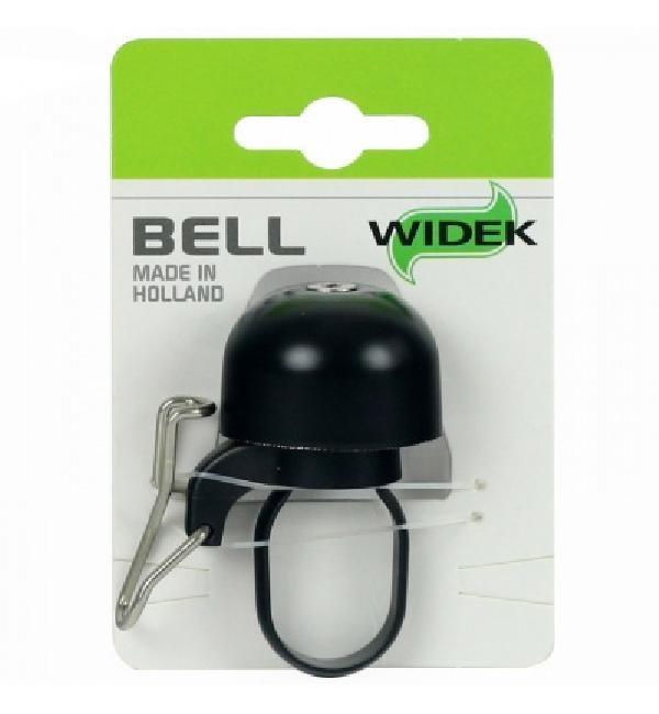 Widek Paperclip Mini - minimalistyczny dzwonek rowerowy czarny