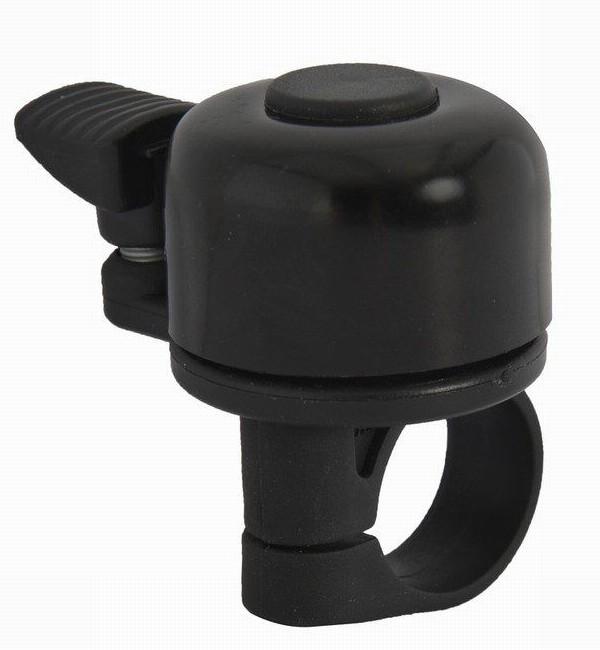 Oxford Mini Alloy Flick - czarny dzwonek rowerowy